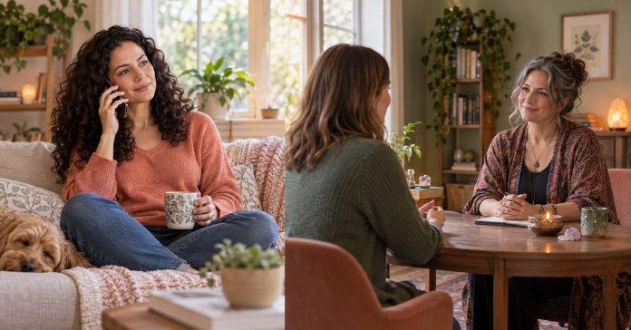 Phone or In-Person Psychic Readings? Compare the Practical Differences Two ways to hold a reflective conversation: a phone call at home and a face-to-face meeting.